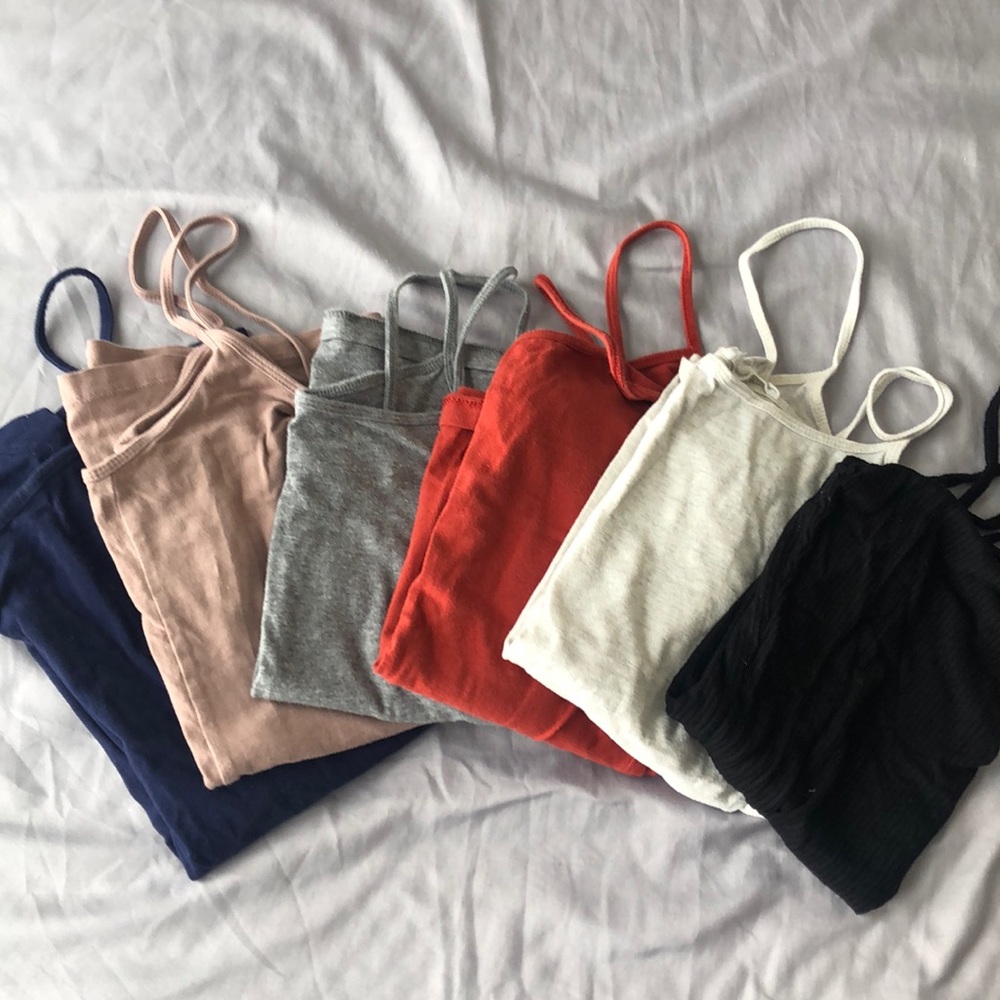 6 camis - multicolor